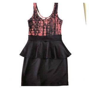 Bodycon Peplum Dress